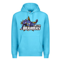 Ocean Blue lone star brahmas Premium Hoodie - artisFamous
