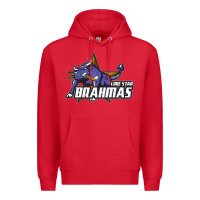 Red lone star brahmas Premium Hoodie - artisFamous