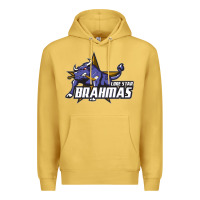 Antique Gold lone star brahmas Premium Hoodie - artisFamous