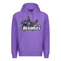Purple lone star brahmas Premium Hoodie - artisFamous