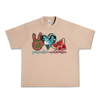 Burro peace love watermelon Urban Heavy Tee - SublimationCraftShop