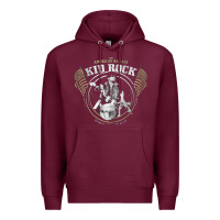 Burgundy kid rock Premium Hoodie - artisFamous