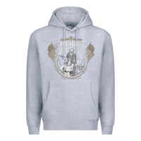 Heather Grey kid rock Premium Hoodie - artisFamous