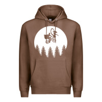 Chestnut xenomorph phone home funny Premium Hoodie - artisFamous