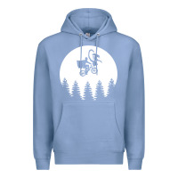 Colony Blue xenomorph phone home funny Premium Hoodie - artisFamous