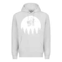 Dove Grey xenomorph phone home funny Premium Hoodie - artisFamous