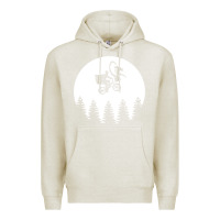 Oatmeal Heather xenomorph phone home funny Premium Hoodie - artisFamous