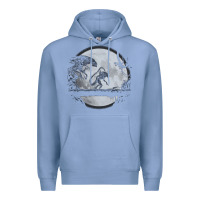 Colony Blue alien mata Premium Hoodie - artisFamous
