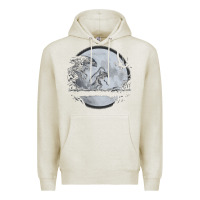 Oatmeal Heather alien mata Premium Hoodie - artisFamous
