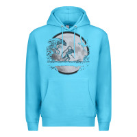 Ocean Blue alien mata Premium Hoodie - artisFamous