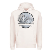 Pale Pink alien mata Premium Hoodie - artisFamous