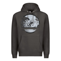 Smoke alien mata Premium Hoodie - artisFamous