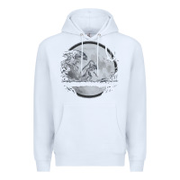 White alien mata Premium Hoodie - artisFamous