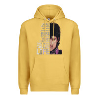 Antique Gold dearly beloved we are gathered here Premium Hoodie - artisFamous