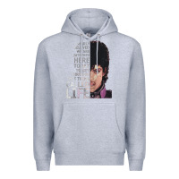 Heather Grey dearly beloved we are gathered here Premium Hoodie - artisFamous