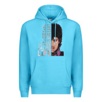Ocean Blue dearly beloved we are gathered here Premium Hoodie - artisFamous