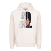 Pale Pink dearly beloved we are gathered here Premium Hoodie - artisFamous