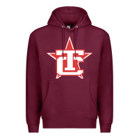 Burgundy Traverse City North Stars Premium Hoodie - artisFamous