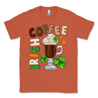 Copper Irish coffee St. Patrick's Day Classic Tee - FaDigitalArtStudio