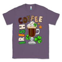 Lavender Irish coffee St. Patrick's Day Classic Tee - FaDigitalArtStudio