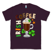 Plum Irish coffee St. Patrick's Day Classic Tee - FaDigitalArtStudio