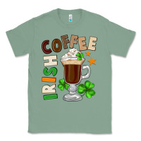 Sage Irish coffee St. Patrick's Day Classic Tee - FaDigitalArtStudio