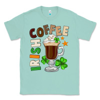 Seafoam Irish coffee St. Patrick's Day Classic Tee - FaDigitalArtStudio
