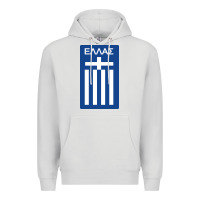 Dove Grey greece national football Premium Hoodie - artisFamous
