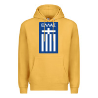 Mustard greece national football Premium Hoodie - artisFamous