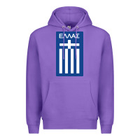 Purple greece national football Premium Hoodie - artisFamous
