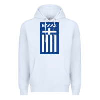 White greece national football Premium Hoodie - artisFamous