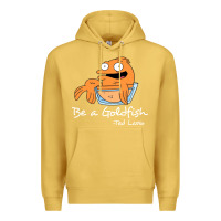 Antique Gold be a goldfish ted losso Premium Hoodie - artisFamous