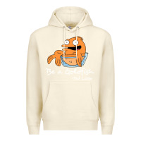 Sandshell be a goldfish ted losso Premium Hoodie - artisFamous