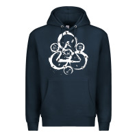 Navy coheed and cambria Premium Hoodie - artisFamous