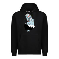 Black The Jetsons funny robot cartoon Premium Hoodie - artisFamous