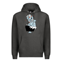 Charcoal Heather The Jetsons funny robot cartoon Premium Hoodie - artisFamous