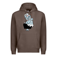 Coffee The Jetsons funny robot cartoon Premium Hoodie - artisFamous