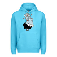 Ocean Blue The Jetsons funny robot cartoon Premium Hoodie - artisFamous
