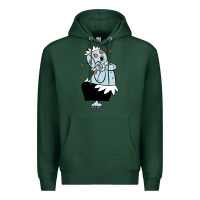 Sports Green The Jetsons funny robot cartoon Premium Hoodie - artisFamous
