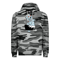 Slate Camo The Jetsons funny robot cartoon Premium Hoodie - artisFamous