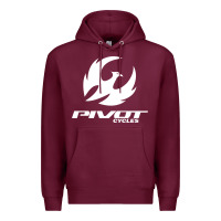 Burgundy pivot cycles Premium Hoodie - artisFamous