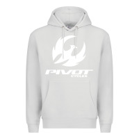 Dove Grey pivot cycles Premium Hoodie - artisFamous