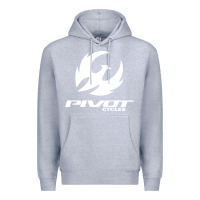 Heather Grey pivot cycles Premium Hoodie - artisFamous