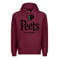 Burgundy Coffee Art Premium Hoodie - artisFamous