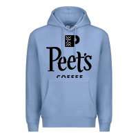 Colony Blue Coffee Art Premium Hoodie - artisFamous