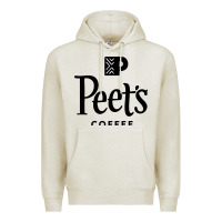 Oatmeal Heather Coffee Art Premium Hoodie - artisFamous