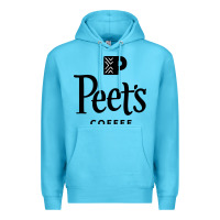 Ocean Blue Coffee Art Premium Hoodie - artisFamous