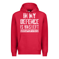Cardinal in my defence i was left unsupervised Premium Hoodie - artisFamous