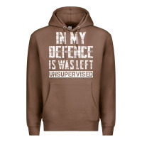 Chestnut in my defence i was left unsupervised Premium Hoodie - artisFamous