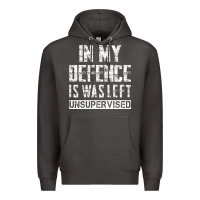 Smoke in my defence i was left unsupervised Premium Hoodie - artisFamous